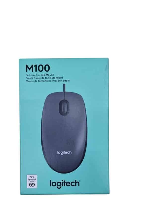 Mouse logitech m100 optico usb