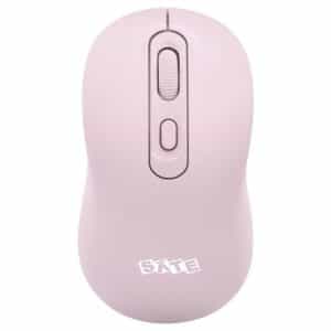 Mouse recargable de modo dual - rosa a-763
